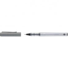 Faber-Castell Roller Free Ink Boligrafo de Tinta Liquida - Punta Conica 0,7mm - Ancho de Linea Fino - Clip de Metal - Color Negro