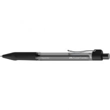Faber-Castell Beyond Gel Boligrafo Retractil - Punta 0.7mm - Trazo de 0.4mm - Grip de Agarre - Tinta Gel Negra (12 uds)