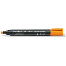 Staedtler Lumocolor 350 Rotulador Permanente - Secado Rapido - Punta 2 - 5 mm Aprox - Color Naranja (10 uds)
