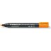 Staedtler Lumocolor 350 Rotulador Permanente - Secado Rapido - Punta 2 - 5 mm Aprox - Color Naranja (10 uds)
