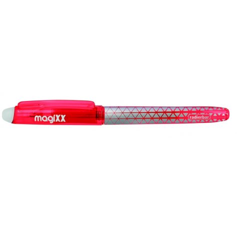 Online MagiXX Classic Boligrafo de Tinta Gel Borrable - Trazo de 0.7mm - Cartucho Reemplazable - Uso Ambidiestro - Color Rojo (6 uds)