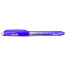 Online MagiXX Classic Boligrafo de Tinta Gel Borrable - Trazo de 0.7mm - Cartucho Reemplazable - Uso Ambidiestro - Color Lila (6 uds)