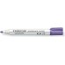 Staedtler Lumocolor 351 Rotulador para Pizarra Blanca - Punta Redonda - Trazo 2mm - Capuchon con Clip - Color Violeta (10 uds)
