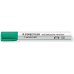Staedtler Lumocolor 351 Marcador para Pizarra Blanca - Punta Biselada 2 - 5mm Aprox - Secado Rapido - Color Verde (10 uds)