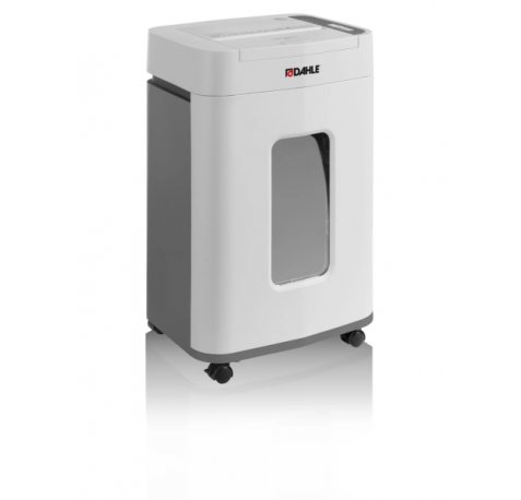 Dahle ShredMATIC 150 Destructora de Papel Automatica Corte en Particulas P-4 - Autoalimentacion 150 Hojas, Manual 10-12 Hojas - Papelera de 24L - Color Gris