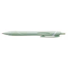 Uni-ball JetStream SXN-150 Pastel Boligrafo Retractil con Punta de Bola 1mm - Tinta Pigmentada Resistente al Agua y Luz - Secado Instantaneo - Tinta Color Azul - Cuerpo de Color Verde Pastel (12 uds)