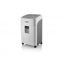 Dahle ShredMATIC 300 Destructora de Papel Automatica Corte en Particulas Microcorte P-5 - Autoalimentacion 300 Hojas, Manual 11 Hojas - Papelera de 40L - Con Ruedas - Apta para Papel, Tarjetas, Clips - Color Gris