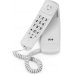 SPC Original Lite 2 Telefono Fijo - sin Pilas - sin Conexion a la Luz - Indicador Luminoso - 10 Memorias Indirectas - Compacto y Ligero - Color Blanco
