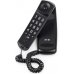 SPC Original Lite 2 Telefono Fijo - sin Pilas - sin Conexion a la Luz - Indicador Luminoso - 10 Memorias Indirectas - Compacto y Ligero - Color Negro