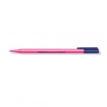 Staedtler Triplus Textsurfer 362 Rotulador Fluorescente - Punta Biselada 1 - 4mm Aprox - Tinta Base de Agua - Color Rosa (10 uds)