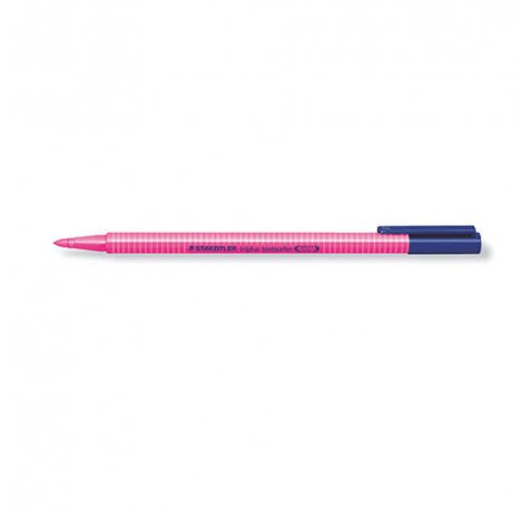 Staedtler Triplus Textsurfer 362 Rotulador Fluorescente - Punta Biselada 1 - 4mm Aprox - Tinta Base de Agua - Color Rosa (10 uds)