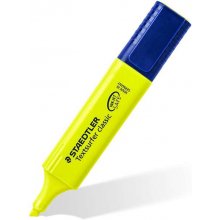 Staedtler Textsurfer Classic 364 Rotulador Marcador Fluorescente - Punta Biselada - Trazo entre 1mm-5mm - Tinta con Base de Agua - Color Amarillo (10 uds)