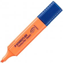 Staedtler Textsurfer Classic 364 Rotulador Marcador Fluorescente - Punta Biselada - Trazo entre 1mm-5mm - Tinta con Base de Agua - Color Naranja (10 uds)