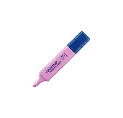 Staedtler Textsurfer Classic 364 Rotulador Marcador Fluorescente - Punta Biselada - Trazo entre 1mm-5mm - Tinta con Base de Agua - Color Violeta (10 uds)