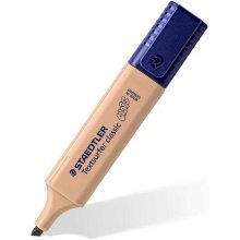 Staedtler Textsurfer Classic 364 Vintage Rotulador Marcador Fluorescente - Punta Biselada - Trazo entre 1mm-5mm - Tinta con Base de Agua - Color Arena (10 uds)