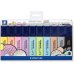 Staedtler Textsurfer Classic 364 Pack de 10 Marcadores Fluorescentes - Secado Rapido - Trazo 1 - 5mm - Colores Surtidos