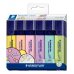 Staedtler Textsurfer Classic 364 Pack de 6 Marcadores Fluorescentes - Secado Rapido - Trazo 1 - 5mm Aprox - Colores Surtidos