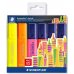 Staedtler Textsurfer Classic 364 Pack de 6 Marcadores Fluorescentes - Secado Rapido - Trazo 1 - 5mm Aprox - Colores Surtidos