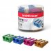 Erichkrause Ferro Color Plus - Sacapuntas Doble de Aluminio - Agarre Ergonomico - 8mm y 11mm de Diametro - Color Surtido (20 uds)