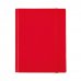 Finocam Duoband Agenda con Bloc de Notas en Catalan - Anual 2026 - Formato E10 - 168x15x226mm - Semana Vista Horizontal - Color Rojo