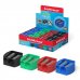 Erichkrause Multi - Sacapuntas de Plastico con Dos Orificios - Diametros de 8mm y 11mm - Color Surtido (24 uds)