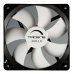 Tacens Aura II Ventilador 120mm - Carcasa Negra, Aspas Blancas - Velocidad Max. 1200rpm