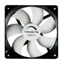 Tacens Aura II Ventilador 80mm - Carcasa Negra, Aspas Blancas - Velocidad Max. 1500rpm Tacens Aura II Ventilador 80mm - Carcasa Negra, Aspas Blancas - Velocidad Max. 1500rpm