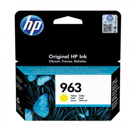 HP 963 Amarillo Cartucho de Tinta Original - 3JA25AE