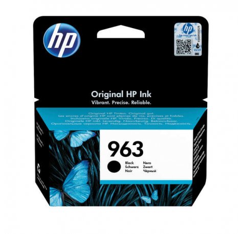 HP 963 Negro Cartucho de Toner Original - 3JA26AE