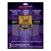 3M Pro Grade Precision Pack de 3 Hojas de Lijado - Grano 180 Fino - 22.8x27.9cm - Rendimiento Superior - Reduccion de Fatiga - Color Lavanda