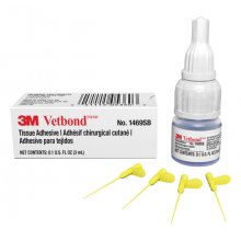3M Vetbond Adhesivo para Tejidos - 3ml - Cierra Heridas Rapidamente - Incluye 4 Aplicadores - Color Transparente 3M Vetbond Adhesivo para Tejidos - 3ml - Cierra Heridas Rapidamente - Incluye 4 Aplicadores - Color Transparente