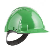 3M Casco de Proteccion - con Ventilacion - Sensor Uvicator - Pin de Ajuste - Color Verde