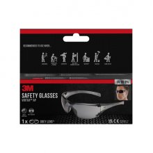 3M Virtua AP Gafas de Seguridad - Lentes Oscurecidas - Antirrayaduras - Antivaho - Proteccion UV - Color Gris