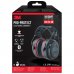 3M Worktunes Connect Orejeras Auditivas con Bluetooth - Microfono Integrado - SNR 3dB - Sonido de Alta Calidad - Ajustable - Color Negro/Rojo