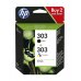 HP 303 Negro + Color Pack de 2 Cartuchos de Tinta Originales - 3YM92AE