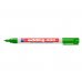 Edding 400 Rotulador Permanente - Punta Redonda - Trazo 1 mm. - Recargable - Secado Rapido - Color Verde (10 uds)