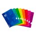 Oxford Openflex Libreta Grapada Formato A4 Cuadriculado 4x4mm - 48 Hojas con Margen - Tapa de Plastico - Colores Surtidos (10 uds)