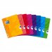 Oxford School Openflex A5+ Libreta Grapada - Tapa de Plastico Resistente - Pauta 3.5 con Margen - 48 Hojas - Colores Surtidos (10 uds)