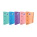 Oxford Europeanbinder Classic Carpeta de 4 Anillas Formato A4+ con Recambio Cuadriculado 5x5mm y 4 Taladros - Cierre con Goma Elastica - Colores Surtidos Tendencia (10 uds)