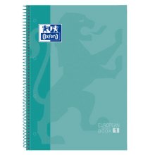 Oxford School Classic A4+ Europeanbook - Tapa Extradura - 80 Hojas - Color Ice Mint (5 uds)