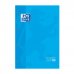 Oxford School Classic Cuaderno de Recambio - Tamaño A4 - Tapa Blanda - Encolado - Cuadricula 5x5 - 80 Hojas - Color Turquesa (5 uds)
