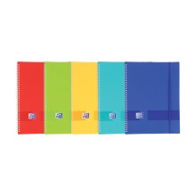 Oxford Live & Go A4 Carpeta de Fundas Espiral - Tapa de Plastico Opaco - 20 Fundas (10 uds)