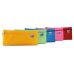 Oxford Kangoo Teens Estuche Plano Grande - Goma Elastica para unirlo al Cuaderno - Colores Surtidos (5 uds)