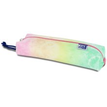 Oxford Kangoo Tie Dye Estuche Rectangular Mediano Acolchado - Diseño Tie Dye - Acolchado para Mayor Proteccion (5 uds)