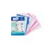 Oxford Strongline A4 Separadores 5 Posiciones - Plastico Opaco Resistente - 4 Taladros para Facil Colocacion - Grosor de 500 Micras - Tamaño Estandar A4 - Colores Surtidos (25 uds)