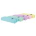 Oxford Kangoo Live & Go Estuche Rectangular Mediano - Goma Elastica para unirlo al Cuaderno - Colores Surtidos Pastel (5 uds)