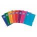 Oxford Openflex Libreta Grapada - Formato A5+ - 48 Hojas Lisas - Anti Traspaso de Tinta - Colores Surtidos (10 uds)