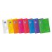 Oxford Easybook A4 Libreta Grapada - Tapa de Plastico Resistente - 48 Hojas con Margen - Cuadricula 4x4 - Colores Surtidos (10 uds)