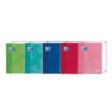 Oxford School Classic Europeanbook 1 A4+ - Tapa Extradura Resistente - 80 Hojas de Alta Calidad - Colores Surtidos (5 uds)
