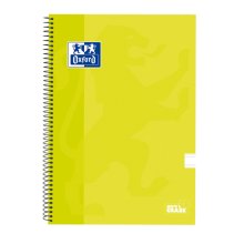 Oxford School Classic Cuaderno Espiral Tapa Extradura Write&Erase - Folio Pauta 2.5mm - 80 Hojas - Color Lima (5 uds)